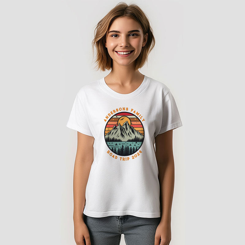 Aperturee - Custom Family Road Trip Vacation Reunion T-Shirt