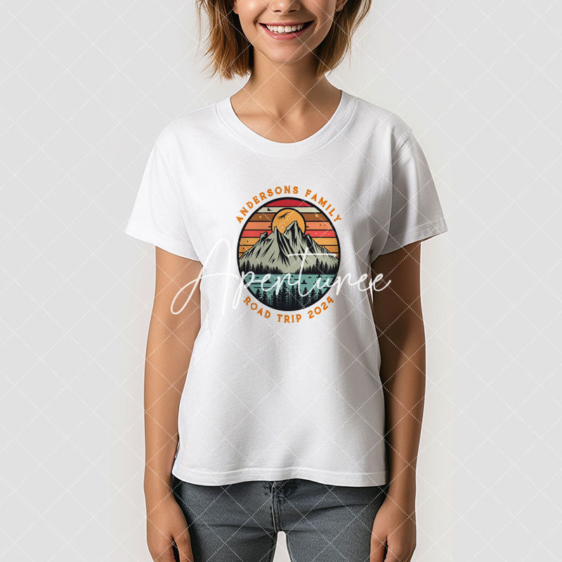 Aperturee - Custom Family Road Trip Vacation Reunion T-Shirt