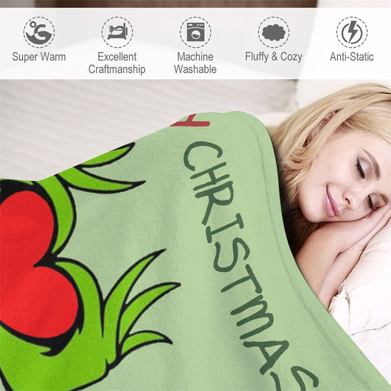 Aperturee - Custom Green Finger Heart First Christmas Backdrop