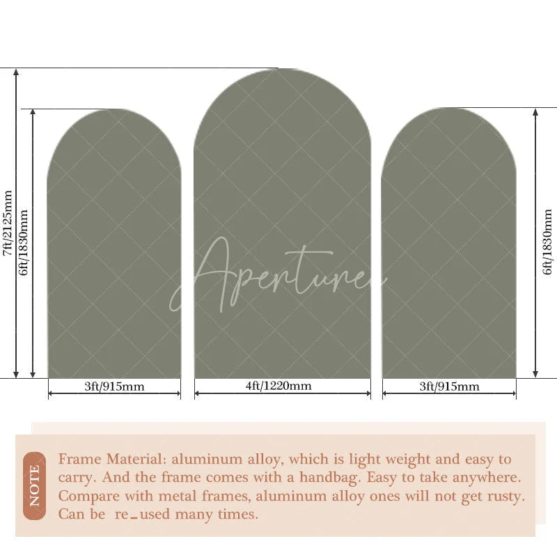 Lofaris Custom Party Arch Backdrop with Plinth Cylinder Cover