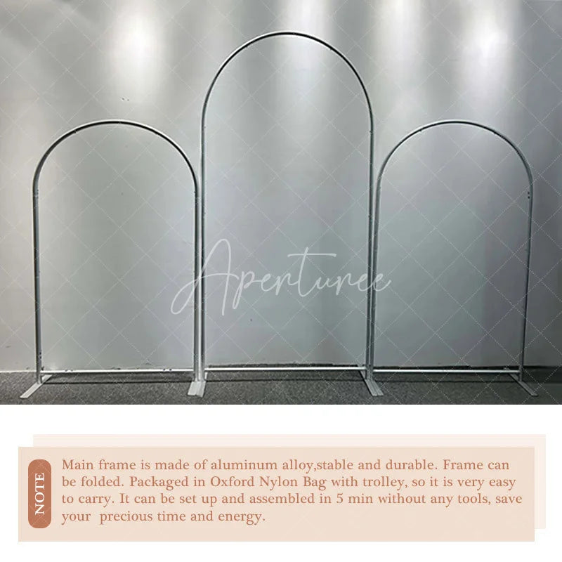 Lofaris Custom Party Arch Backdrop with Plinth Cylinder Cover