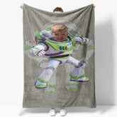 Aperturee - Custom Photo Cool Toy Astronaut Bokeh Blanket For Boys