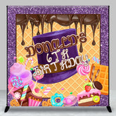 Aperturee - Custom Sweet Chocolate Birthday Backdrop for Kids