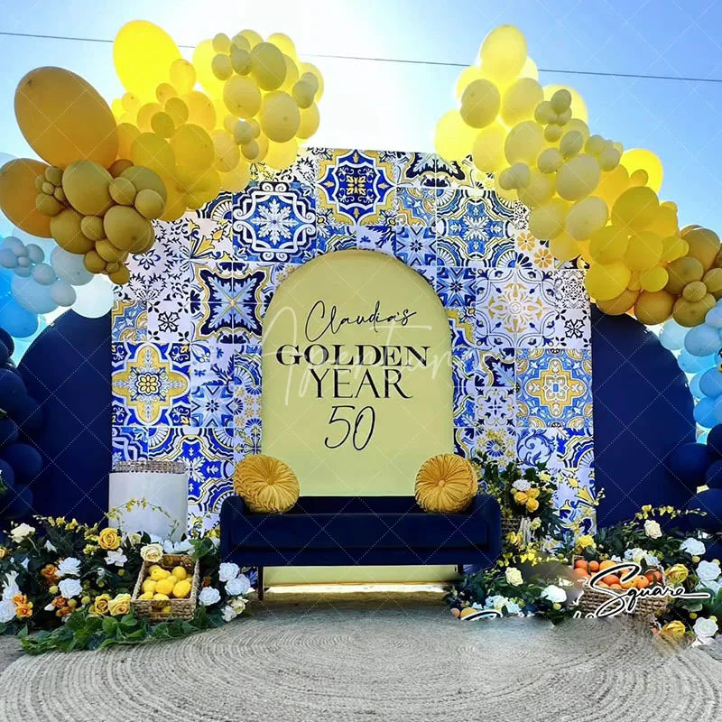 Lofaris Custom Welcome Door Arch Party Backdrop Cover