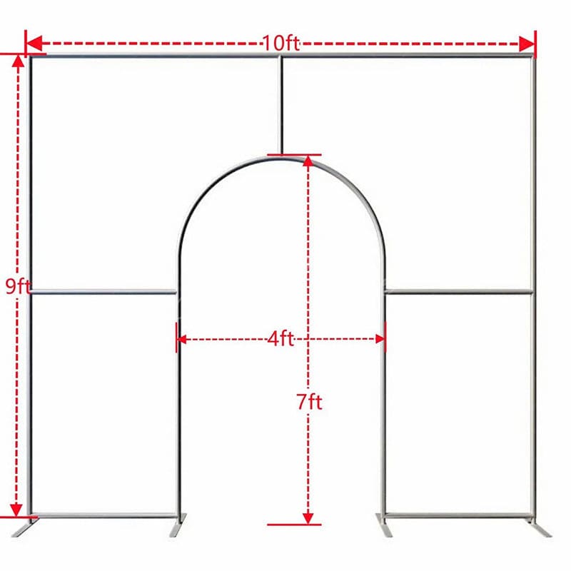 Lofaris Custom Welcome Door Arch Party Backdrop Cover