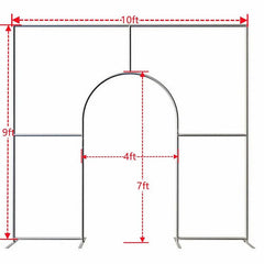 Lofaris Custom Welcome Door Arch Party Backdrop Cover