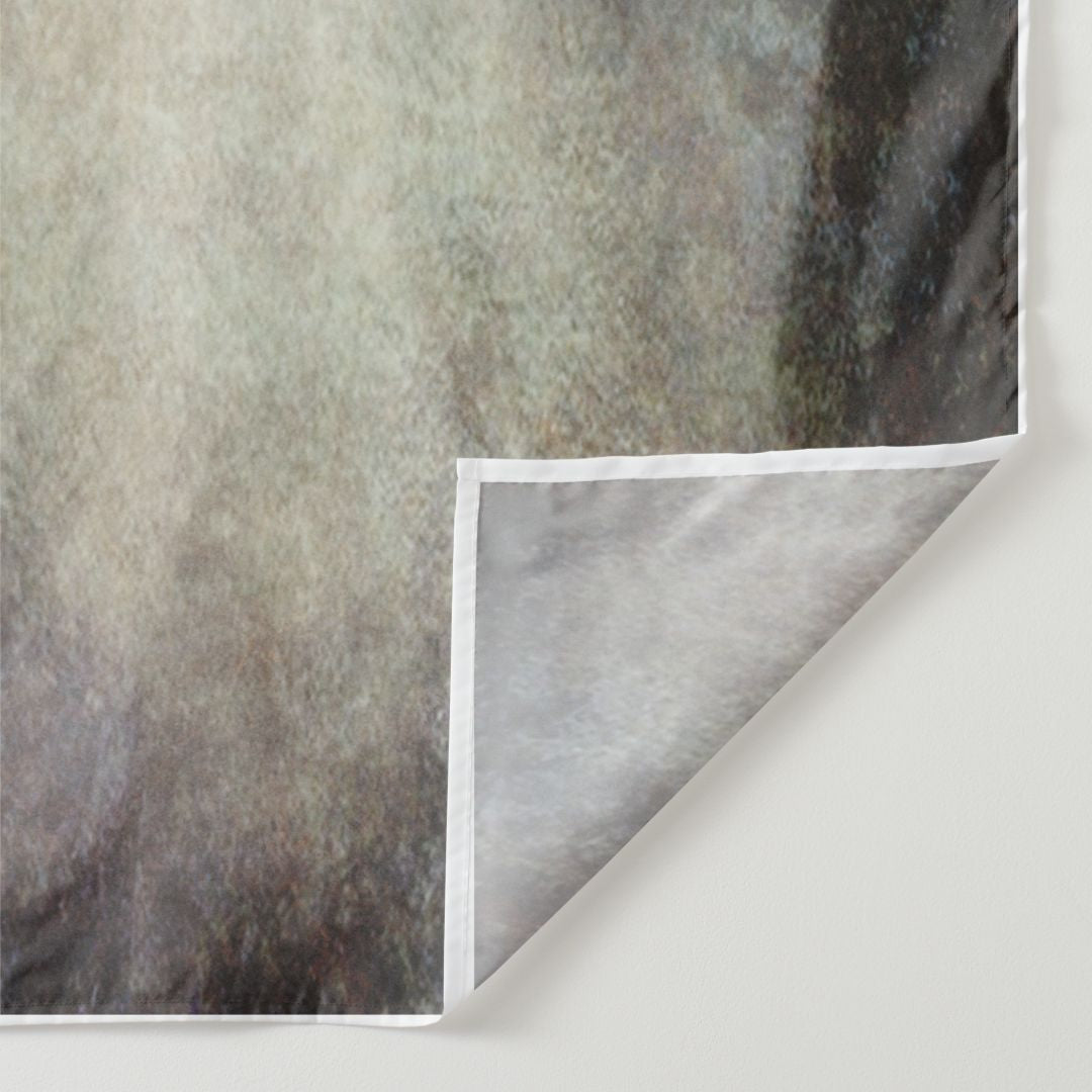 Aperturee - Dark Beige With Green Abstract Photography Backdrop