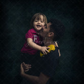 Aperturee - Dark Black Abstract Textured Photography Backdrop