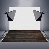 Aperturee - Deep Wooden Texture Baby Photography Rubber Floor Mat