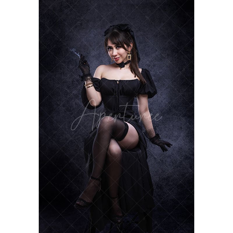 Aperturee - Dark Grey Worn Out Texture Backdrop For Photography
