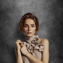 Aperturee - Dark Grey Worn Out Texture Backdrop For Photography