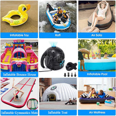 Aperturee - Electric Inflatables Quick Air Mattress Balloon Pump