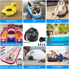 Aperturee - Electric Inflatables Quick Air Mattress Balloon Pump