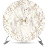 Aperturee - Elegant Gold Lines Abstract Marble Texture Backdrop