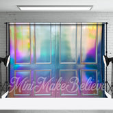 Aperturee - Fantasy Metal Reflection Colorful Door Backdrop