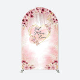 Aperturee - Floral Best Mon Ever Mothers Day Party Arch Backdrop