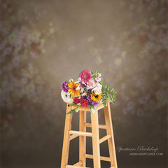 Aperturee - Flower Vintage Abstract Backdrop For Photography