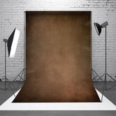 Aperturee - Foggy Brown With Little Green Photography Backdrop