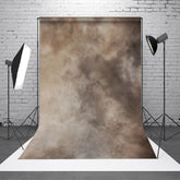 Aperturee - Foggy Light Brown Grey Abstract Photo Booth Backdrop