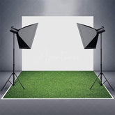 Aperturee - Fresh Grass Floor Sport Field Green Rubber Floor Mat