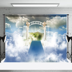 Aperturee - Funeral Heaven Door Ladder Steppe Cloud Backdrop