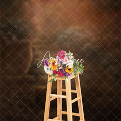 Aperturee - Garden Stone Staircase Painting Fine Art Backdrop