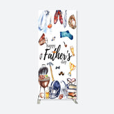 Aperturee - Gifts White Fathers Day Rectangular Arch Backdrop