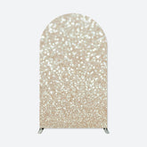 Aperturee - Glitter Bokeh Dance Party Double Sided Arch Backdrop