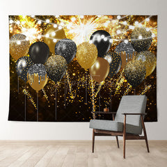 Aperturee - Glitter Like Squin Spark Balloon New Year Backdrop