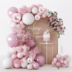 Aperturee - Gold Top Round Arch Backdrop Stand