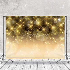 Aperturee - Golden Dots Gorgeous Bokeh Photography Backdrop