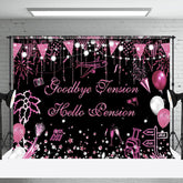 Aperturee - Goodbye Tension Hello Pension Backdrop For Retire