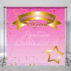 Aperturee - Gradient Pink Star Custom Grad 2K24 Backdrop