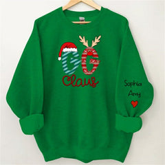 Aperturee - Grandma And Kids Claus Custom Christmas Sweatshirt