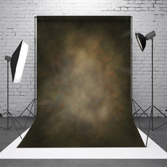Aperturee - Green And Brown Abstract Backdrop For Photography