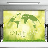 Aperturee - Greeny Grass Sunshine Happy Earth Day Party Backdrop