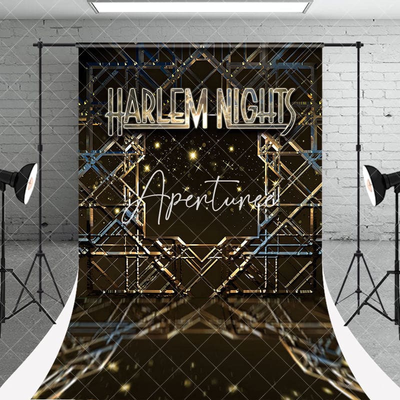 Aperturee - Harlem Nights Theme Bokeh Photo Sweep Backdrop