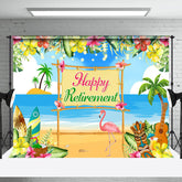 Aperturee - Hawaii Beach Greenery Summer Retirement Backdrop