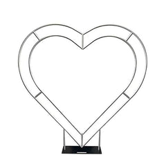 Aperturee - Heart Shape 8ft Double Layer Arch Stand