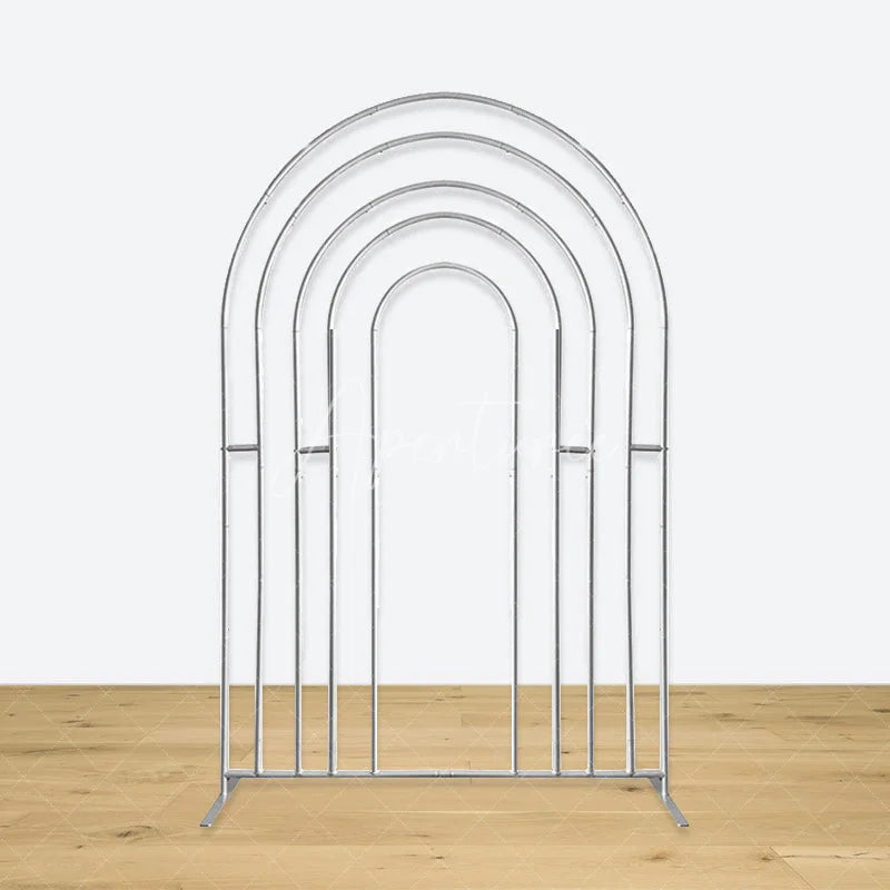Lofaris Hollow Rainbow Arch Frame Party Backdrop Stand