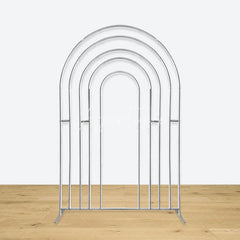 Lofaris Hollow Rainbow Arch Frame Party Backdrop Stand