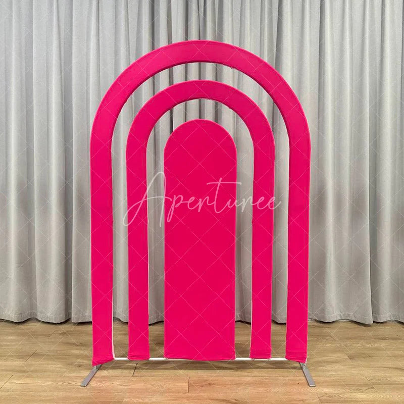 Lofaris Hollow Rainbow Arch Frame Party Backdrop Stand