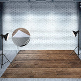 Aperturee - Hot Vintage Style Distressed Wood Rubber Floor Mat