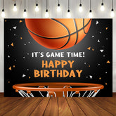 Aperturee - Its Basketball Game Time Birthday Backdrop For Boy