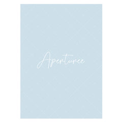 Aperturee - Light Blue Solid Color Portrait Photo Booth Backdrop