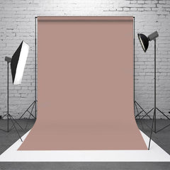Aperturee - Light Brown Solid Color Portrait Photo Booth Backdrop