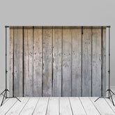 Aperturee - Light Brown Wood Texture Portrait Studio Backdrop