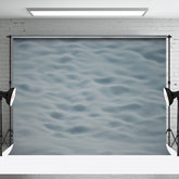 Aperturee - Light Grey Sea Wave Texture Photography Backdrop