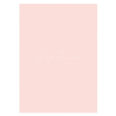Aperturee - Light Pink Solid Simple Backdrop For Photography