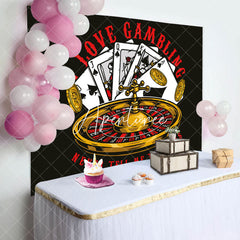 Aperturee - Love Gambling Never Tell Me The Odds Casino Backdrop